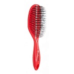 Щетка парикмахерская Spider Classic 1502 красная глянцевая размер L I love my hair