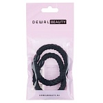 Резинки для волос черный Dewal Beauty 2 шт