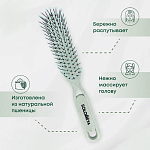 Расческа для сухих и влажных волос DetanglerHairbrushPastel Green5460-M2 пастельно-зеленая Solomeya