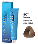 9,76 Крем-краска блондин коричнево-фиолетовый нежная лилия Princess Essex Estel Professional 60 мл