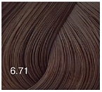 6,71 Крем-краска для волос темно-русый коричнево-пепельный Expert Color Bouticle 100 мл
