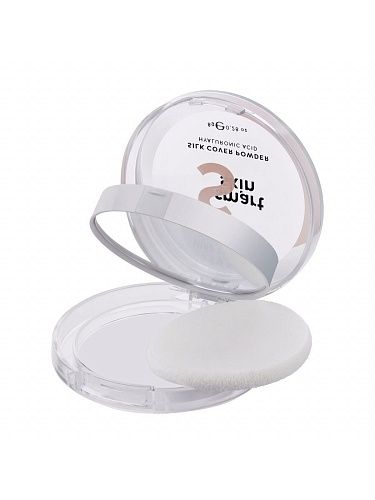 Пудра для лица компактная 402 beige бежевый Smart Skin Lamel Professional 8 гр