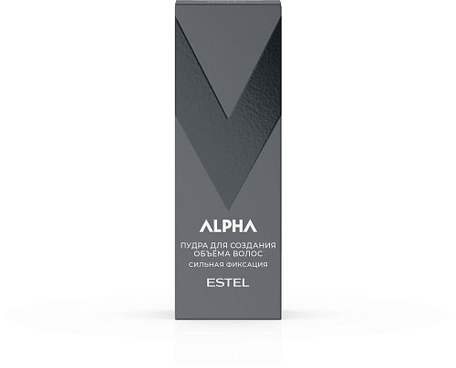 Пудра мужская для укладки волос объем сильной фиксации Alpha Estel Professional 10 гр