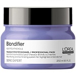 Маска для сияния мелированных и осветленных волос Expert Blondifier L'oreal Professionnel 250 мл NEW