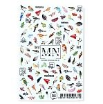 31W Слайдеры для дизайна ногтей Цветной Miw Nails 2 гр