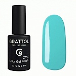 124 Гель-лак Color Gel Polish Aquamarine Grattol 9 мл
