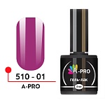 Гель-лак A-PRO 5 мл  № 01 