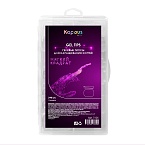 Типсы для наращивания ногтей гелевые Мягкий квадрат 10 размеров Kapous Nails 240 шт/уп