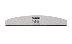Пилка полукруглая для искусственных ногтей 150/150 грит Runail Expert