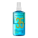 Спрей двухфазный SPF-35 солнцезащитный с маслом кокоса Krassa 150 мл