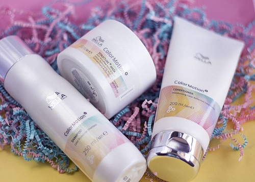 Шампунь для волос защита цвета We Color Motion Wella 250 мл