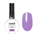 5389 УФ-гель жидкий цветной самовыравнивающийся флакон Liquid Builder UV Gel Color Runail 15 мл
