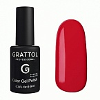 082 Гель-лак Color Gel Polish Cherry Red Grattol 9 мл