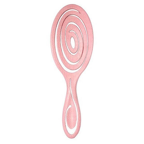 Расческа-био подвижная светло-розовая Detangling Bio Hair Brush Light pink 5440-M2 Solomeya