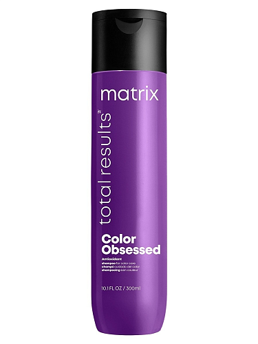 Шампунь для защиты цвета окрашенных волос с антиоксидантами Color Obsessed Matrix 300 мл