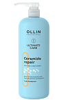 Кондиционер для волос восстанавливающий с церамидами Ultimate Care Ollin Professional 1000 мл
