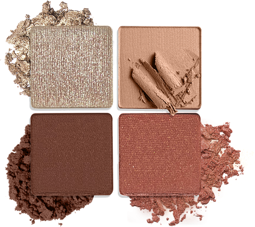 Палетка теней для век 05 terracotta Mirage Art-Visage 70 гр