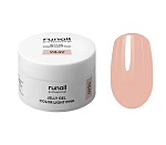 9849 Гель-желе для моделирования ногтей Light Pink Jelly Color Runail 15 гр
