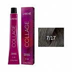 7,17 Крем-краска для волос перманентная Средний блондин пепельный Collage Lakme 60 мл