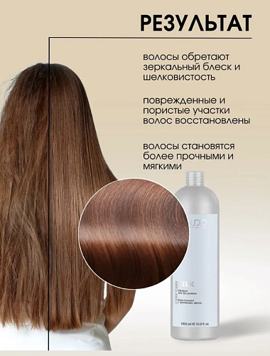 Бальзам-шелк для волос с протеинами шелка Luxe Care Studio Professoinal 350 мл