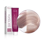 10,72 Краска безаммиачная светлый блондин коричнево-фиолетовый Silk Touch Ollin Professional 60 мл