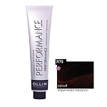 7,75 Крем-краска перманентная русый коричнево-махагоновый Ollin Performance Ollin Professional 60мл