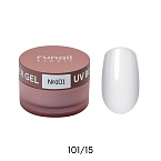 Гель моделирующий 101/15 UV Builder Gel Серия Expert RuNail 15 гр