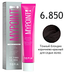 6,850 Крем-краска для седых волос темный блонд коричнево-красный MyPoint Special Grey Tefia 60 мл