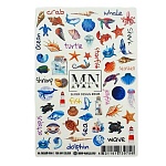 85W Слайдеры для дизайна ногтей Цветной Miw Nails 2 гр (лето)