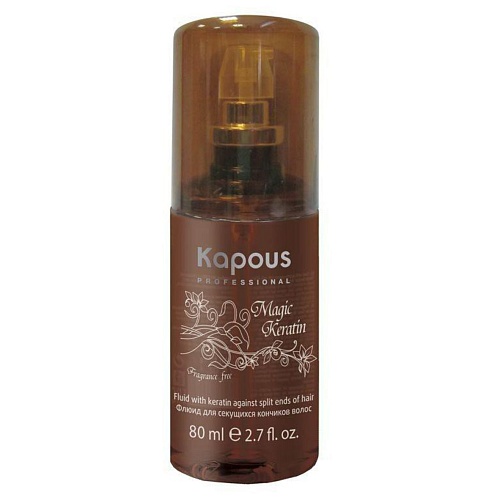 Флюид для секущихся кончиков волос с кератином Magic Keratin Kapous Professional 80 мл