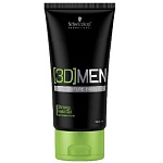 Гель для волос сильной фиксации Schwarzkopf 3D Men 150 мл