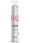 Лак-спрей для волос экстрасильной фиксации 5 Hair Spray Strong Hold Tefia 450 мл