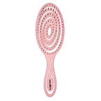 Расческа-био подвижная светло-розовая Detangling Bio Hair Brush Light pink 5440-M2 Solomeya