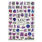 78W Слайдеры для дизайна ногтей Цветной Miw Nails 2 гр
