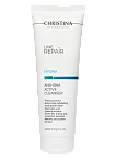 Гель для лица очищающий активный с АНА-ВНА кислотами Line Repair Hydra Active Christina 250 мл