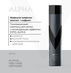 Шампунь мужской тонизирующий для волос с охлаждающим эффектом Alpha Estel Professional 300 мл