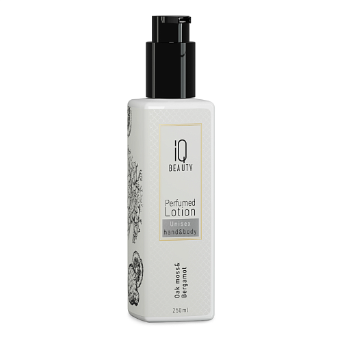Лосьон парфюмированный для рук и тела Дубовый мох и Бергамот IQ BEAUTY Perfumed Lotion Hand&Body 250 мл