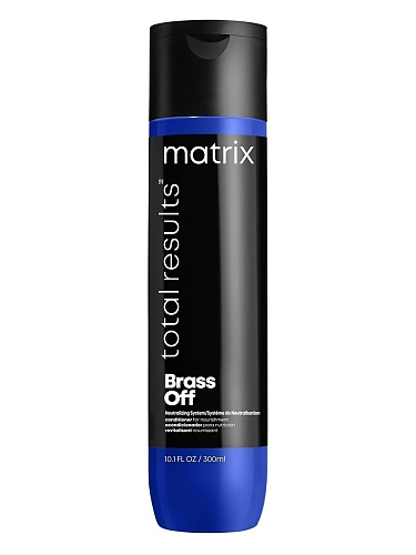 Кондиционер для глубокого питания волос холодных оттенков блонд Brass Off Matrix 300 мл