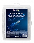 Формы для наращивания ногтей верхние пластиковые cлабый изгиб Kapous Nails 120 шт/уп