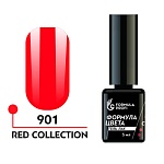 Гель-лак RED COLLECTION Формула цвета UVLED 5 мл  № 901 