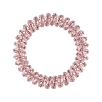 Резинка для волос Slim Pink Monocle тонкая розовое золото Invisibobble Tangle Teezer 3 шт