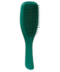 Расческа для волос The Wet Detangler Green Jungle Compact зеленая Tangle Teezer