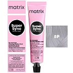 8P Крем-краска безаммиачная светлый блондин жемчужный Super Sync Matrix 90 мл