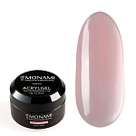 Акригель для наращивания ногтей Розовый полупрозрачный AcrylGel Flamingo Monami 15 гр