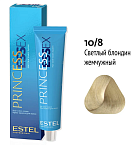 10,8 Крем-краска светлый блондин жемчужный лед Princess Essex Estel Professional 60 мл