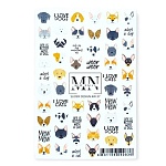 37W Слайдеры и наклейки для ногтей Цветной MIW NAILS 2гр