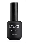 Топ для гель-лака глянцевый без липкого слоя Top Glossy Monami 15 мл