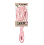 Расческа-био подвижная светло-розовая Detangling Bio Hair Brush Light pink 5440-M2 Solomeya