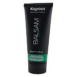 Бальзамдля всех типов волос с ментолом и камфорой Kapous Professional 200 мл.  