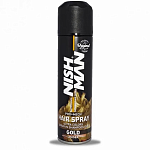 Спрей мужской для укладки волос цветной Gold Hair Nishman 150 мл